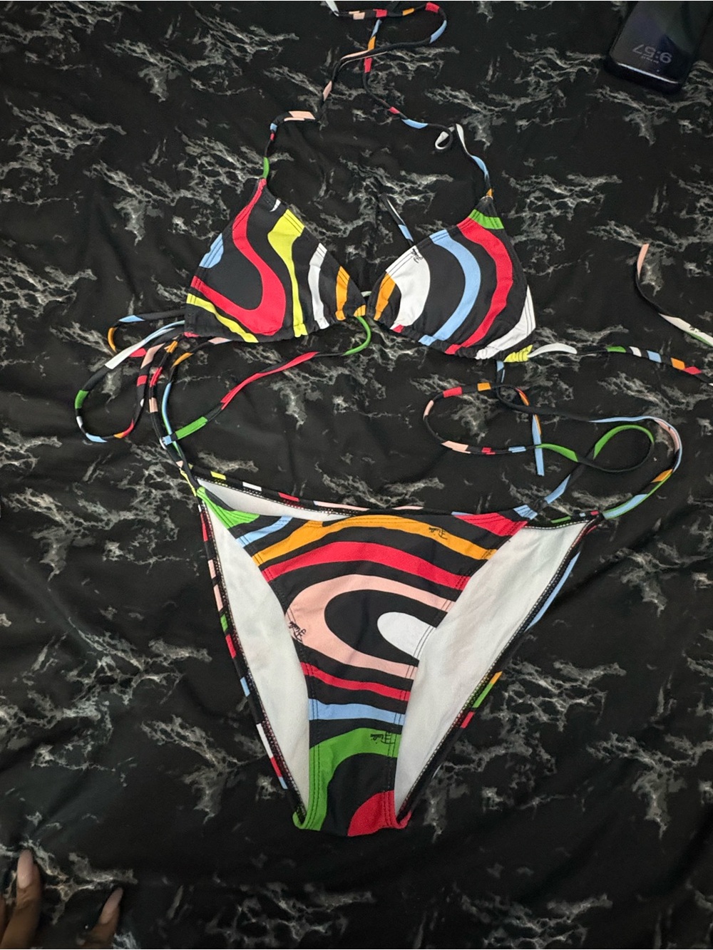 Emilio Pucci inspired swim